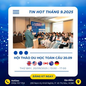 Hội thảo du học toàn cầu 2025 - EEVS