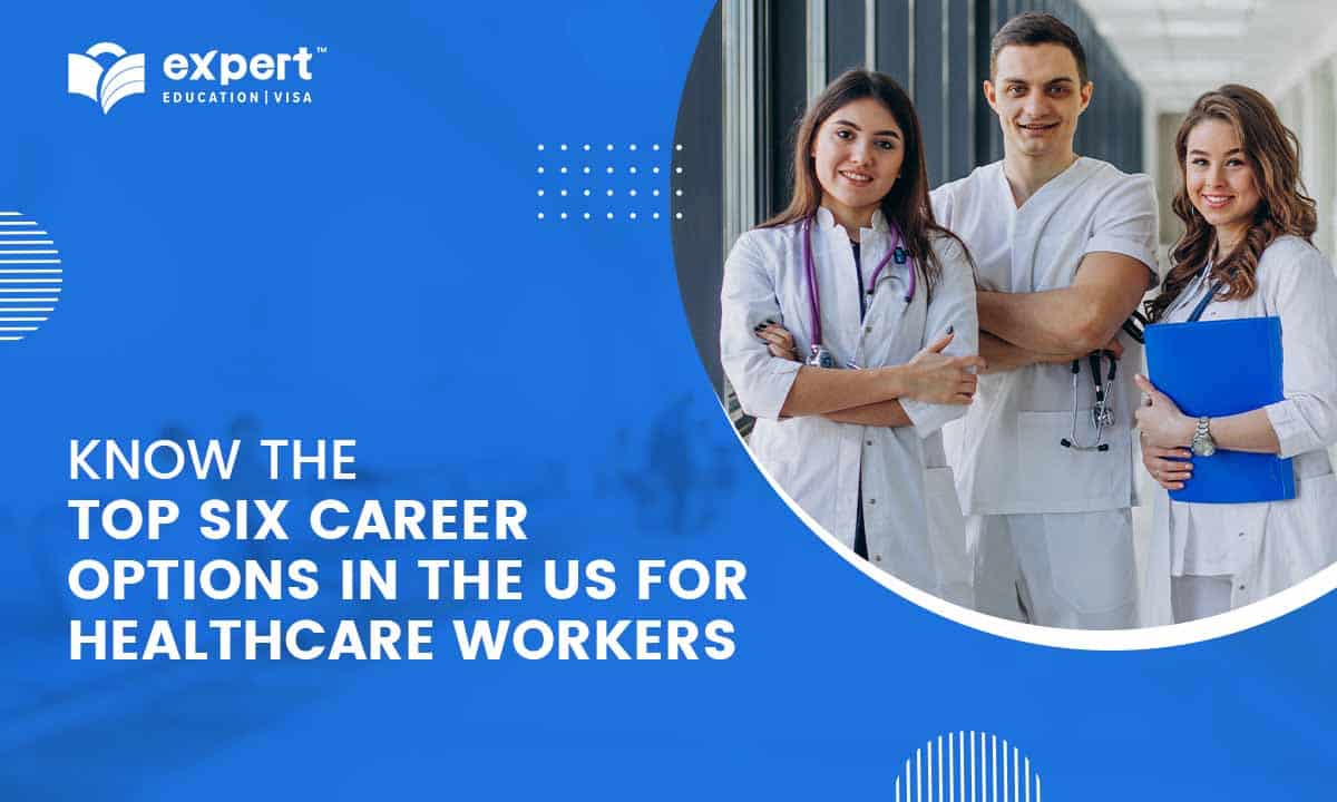 team of healthcare workers smiling at the hospital