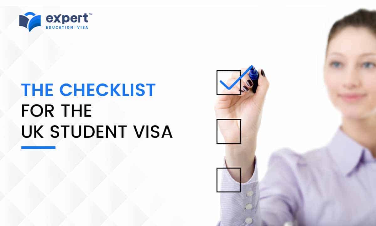 a young woman checking the boxes with a blue marker