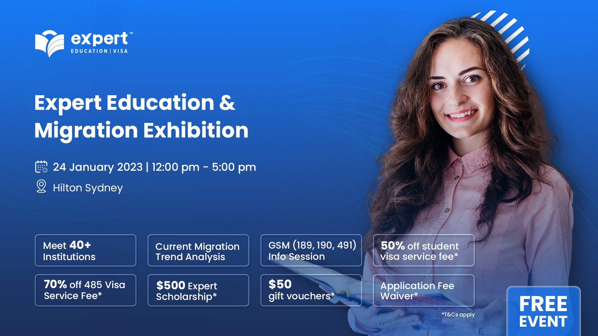 Expert Education & Migration Exhibition Jan 2023