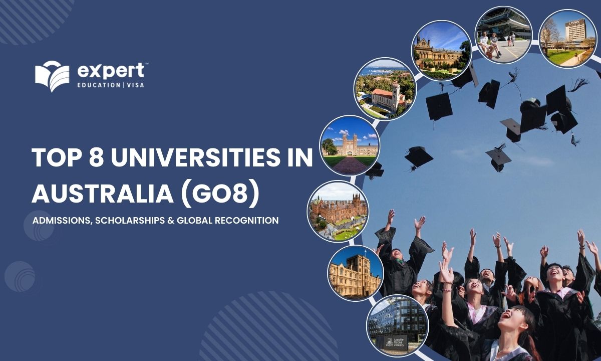 Go8 Universities (Top 8 University) in Australia