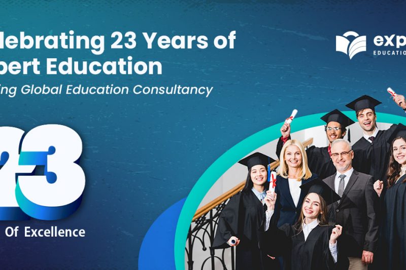 Celebrating 23 Years of Expert Education Leading Global Education Consultancy