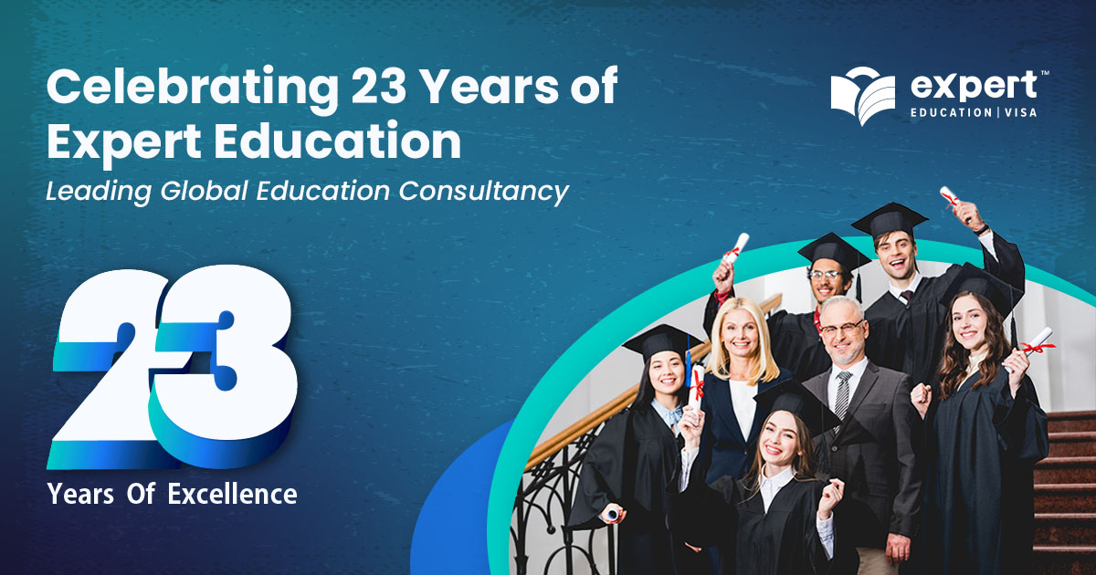 Celebrating 23 Years of Expert Education Leading Global Education Consultancy